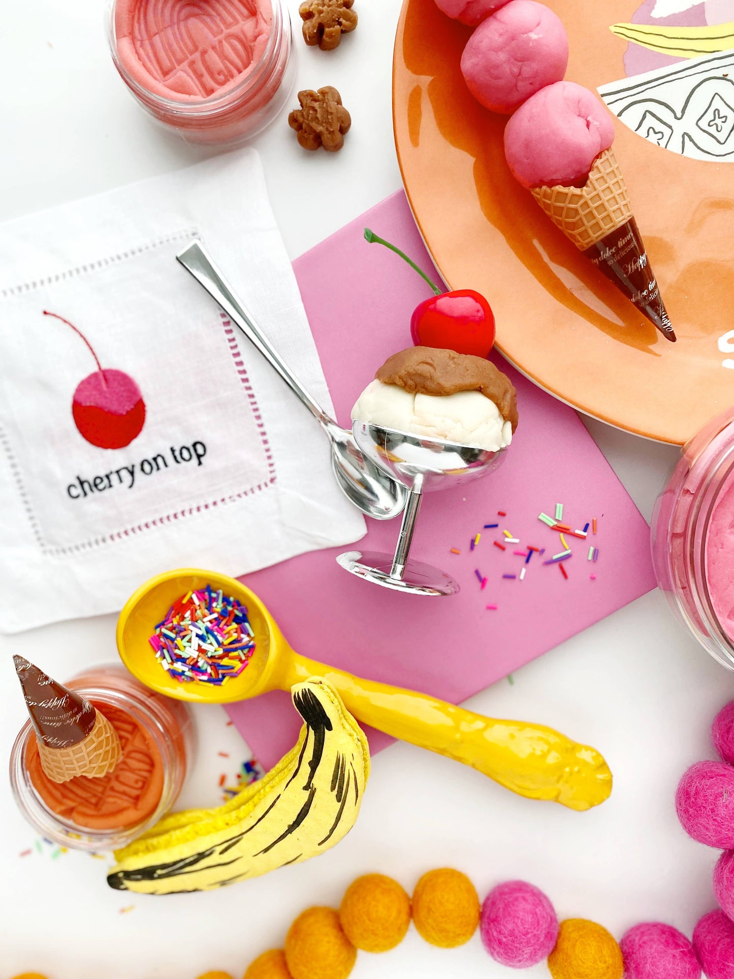 Ice Cream Play Dough Kit