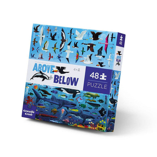 48-Piece Above + Below Puzzle - Sea and Sky