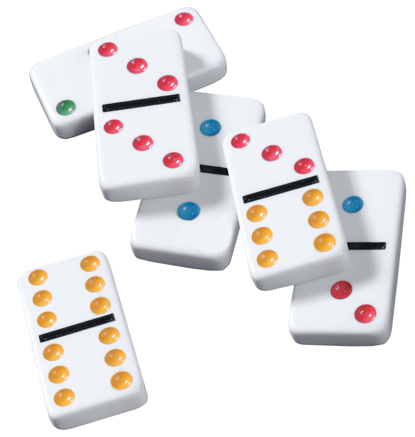 Double Six Dominoes Set in Storage Tin