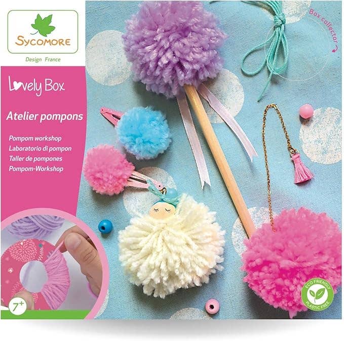 Lovely Box Pompom Kit