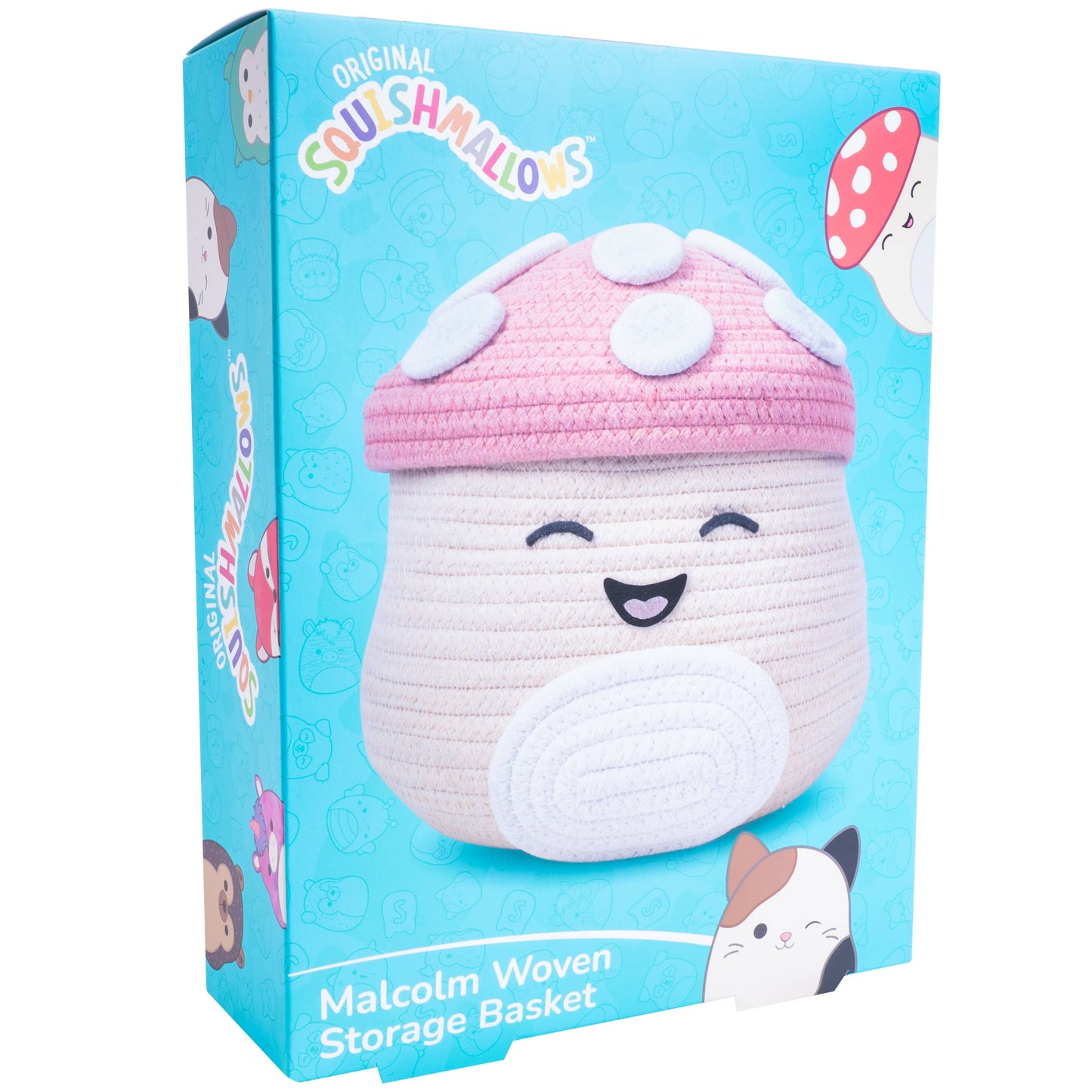 Squishmallows Mushroom Storage Basket