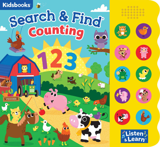 Search & Find: Counting (10-Button Sound Book)