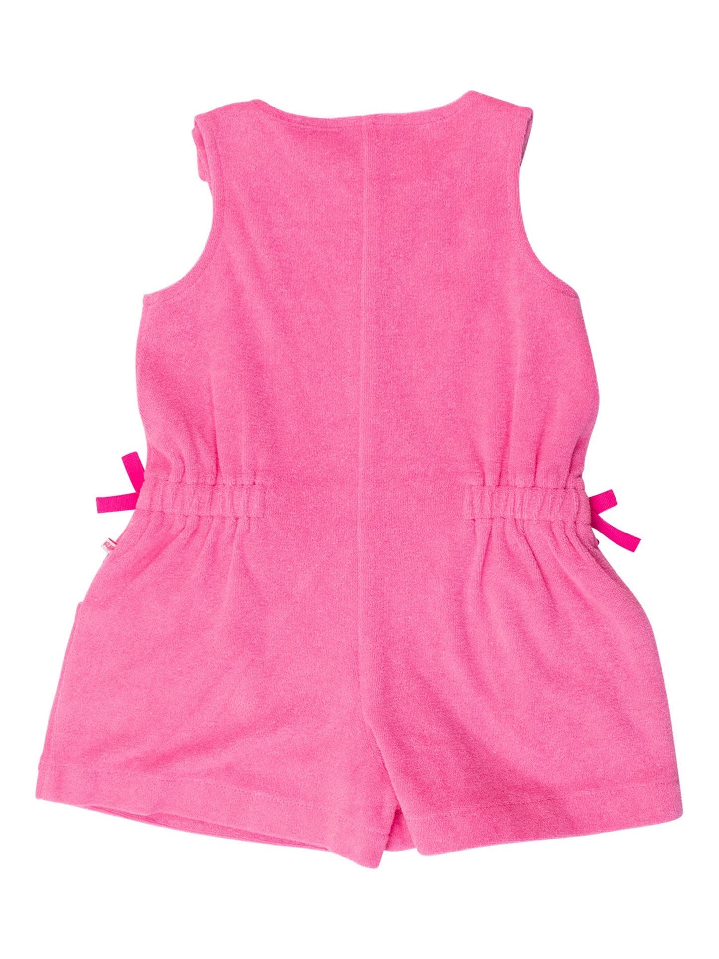 Neon Magenta Terry Cover-Up: 4T