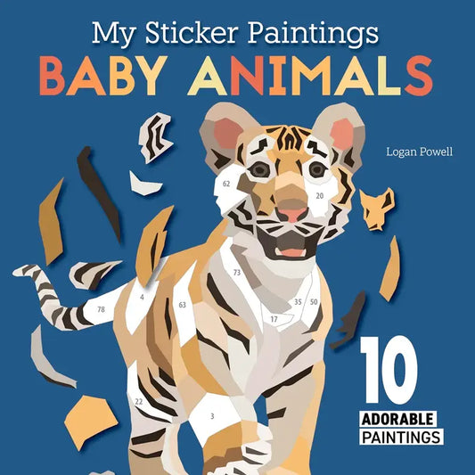 My Sticker Paintings: Baby Animals