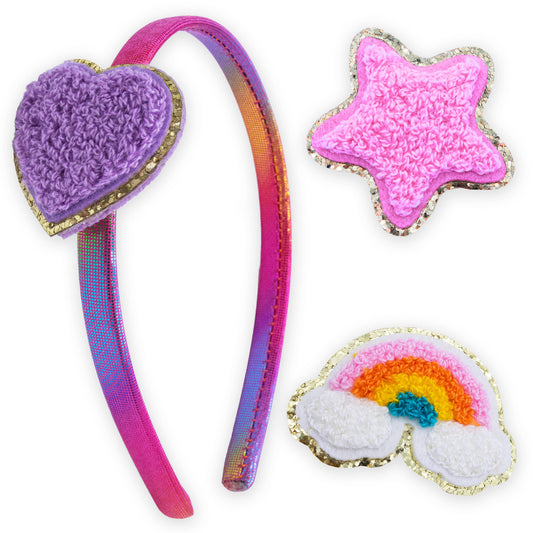 Customizable Headband - Chenille