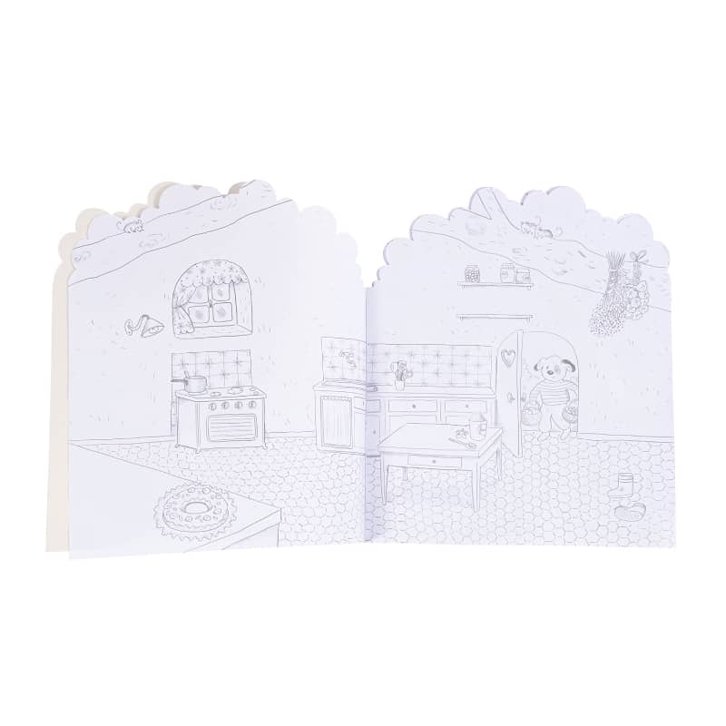 The Big Family Coloring Book + Stickers