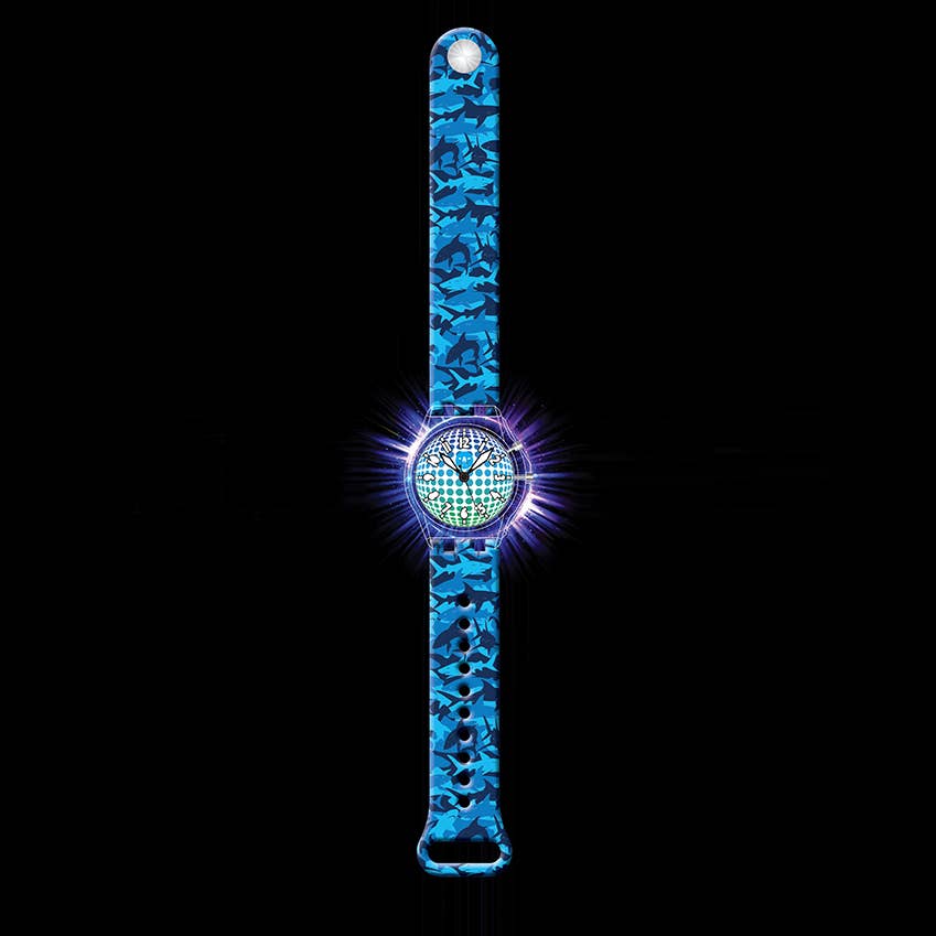Sharks Camo - Light Up Watch