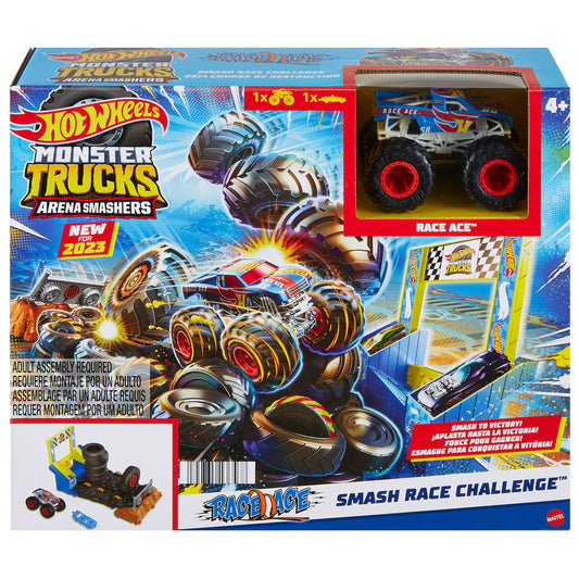 Hot Wheels Monster Truck Arena Race Challenge