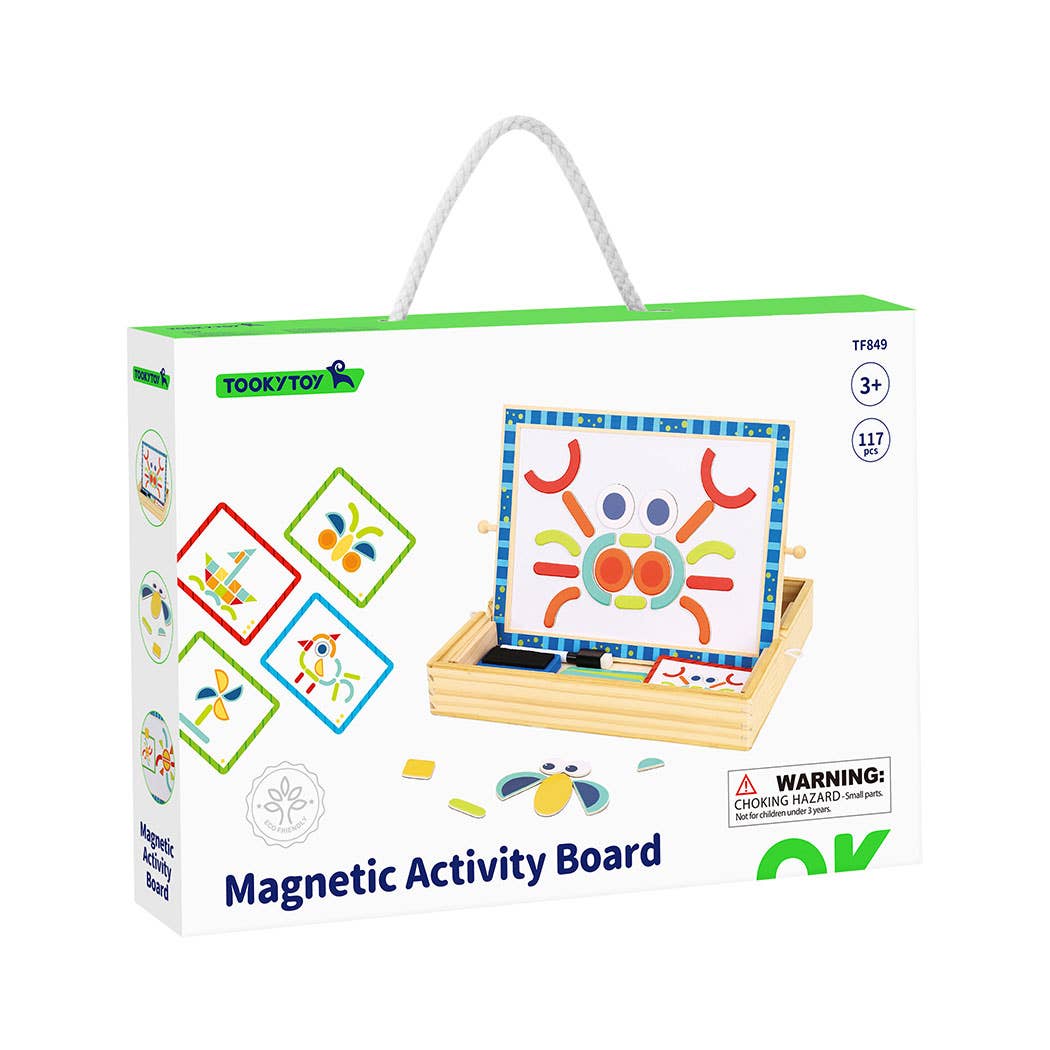 Wooden Magnetic Activity Board