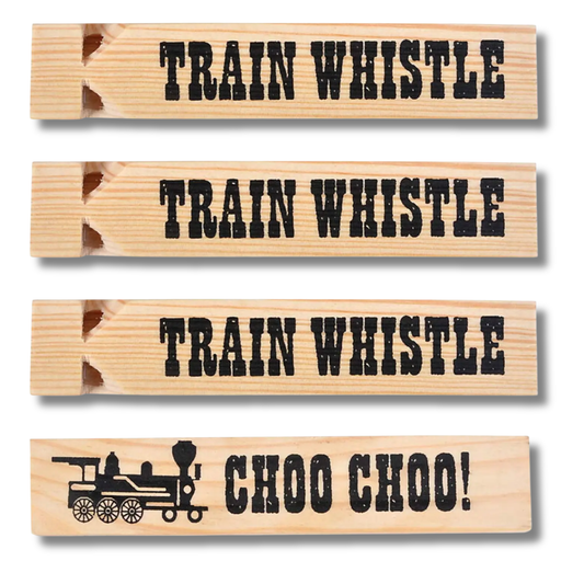 Wooden Train Whistle