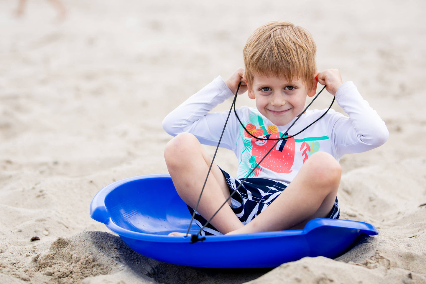 Round Saucer Snow Sled