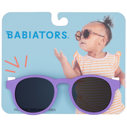 Lavender Keyhole Sunglasses: Ages 0-2