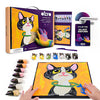 Sensory Art Cat