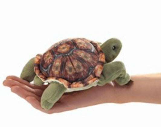 Finger Puppet - Mini Tortoise - Einstein's Attic