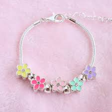 Petite Fleur Bouquet Bracelet Charm