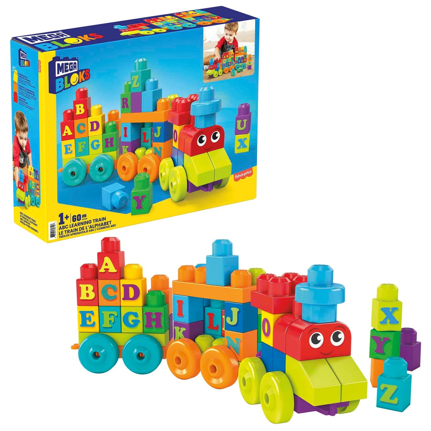 MEGA™ Bloks ABC Learning Train