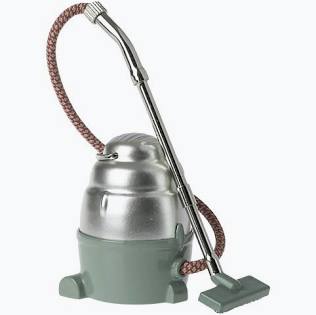 Maileg Vacuum cleaner, Mouse - Dark mint