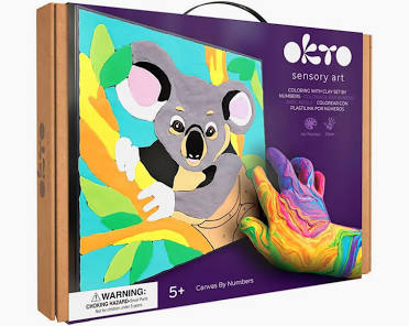 Clay By Numbers Sensory Kit - Koala