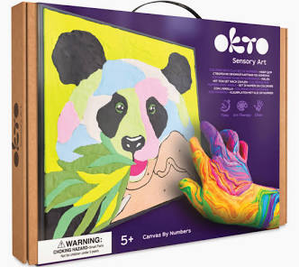Clay By Numbers Sensory Kit - Panda