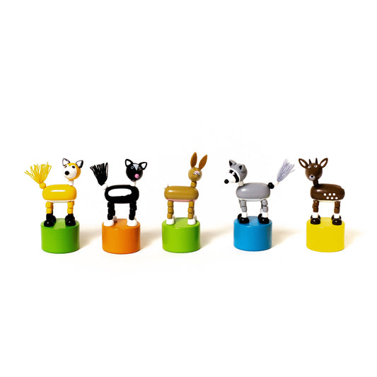 Woodland Animal Push Puppets