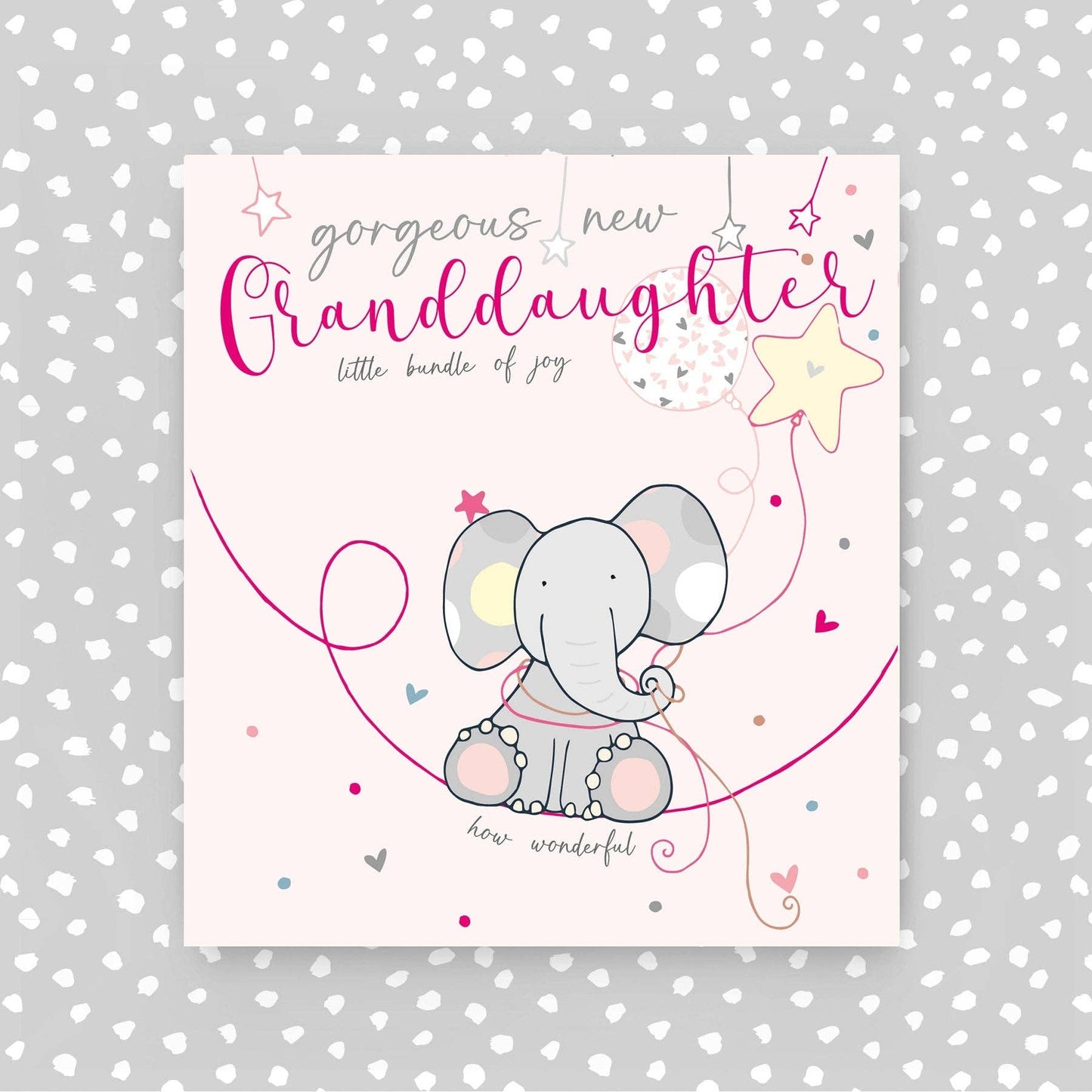 New Granddaughter Card