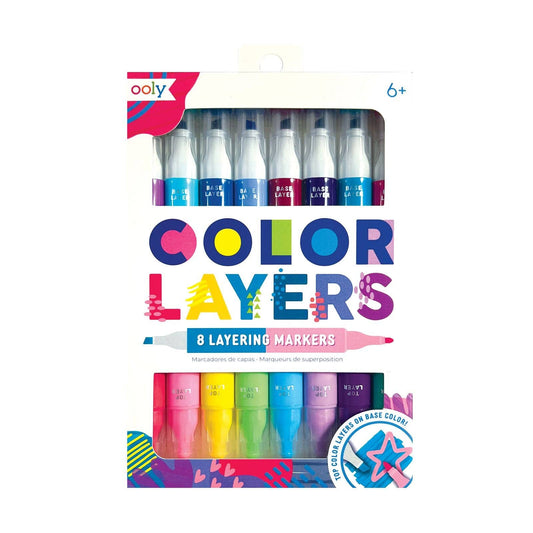 Double-Ended Layering Markers Set of 8