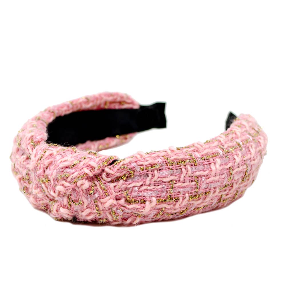 Tweed Knotted Headband