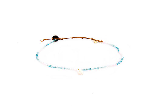 Coconut Shell Seed Bead Necklace