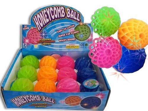 Multi-Color Light Up Honeycomb Ball