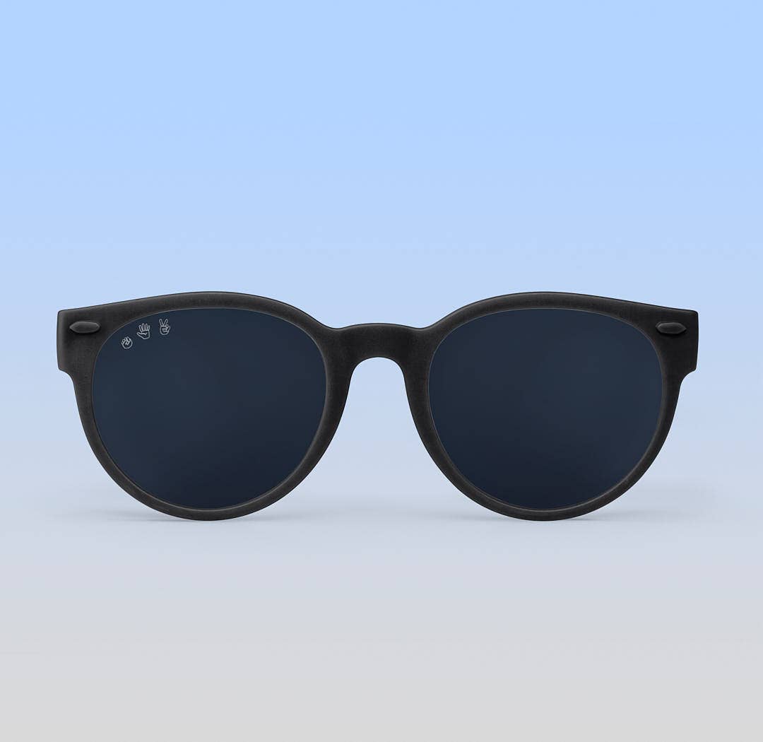 Round Sunglasses | Black