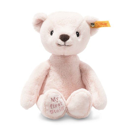 My First Steiff Teddy Bear Pink 10 Inches