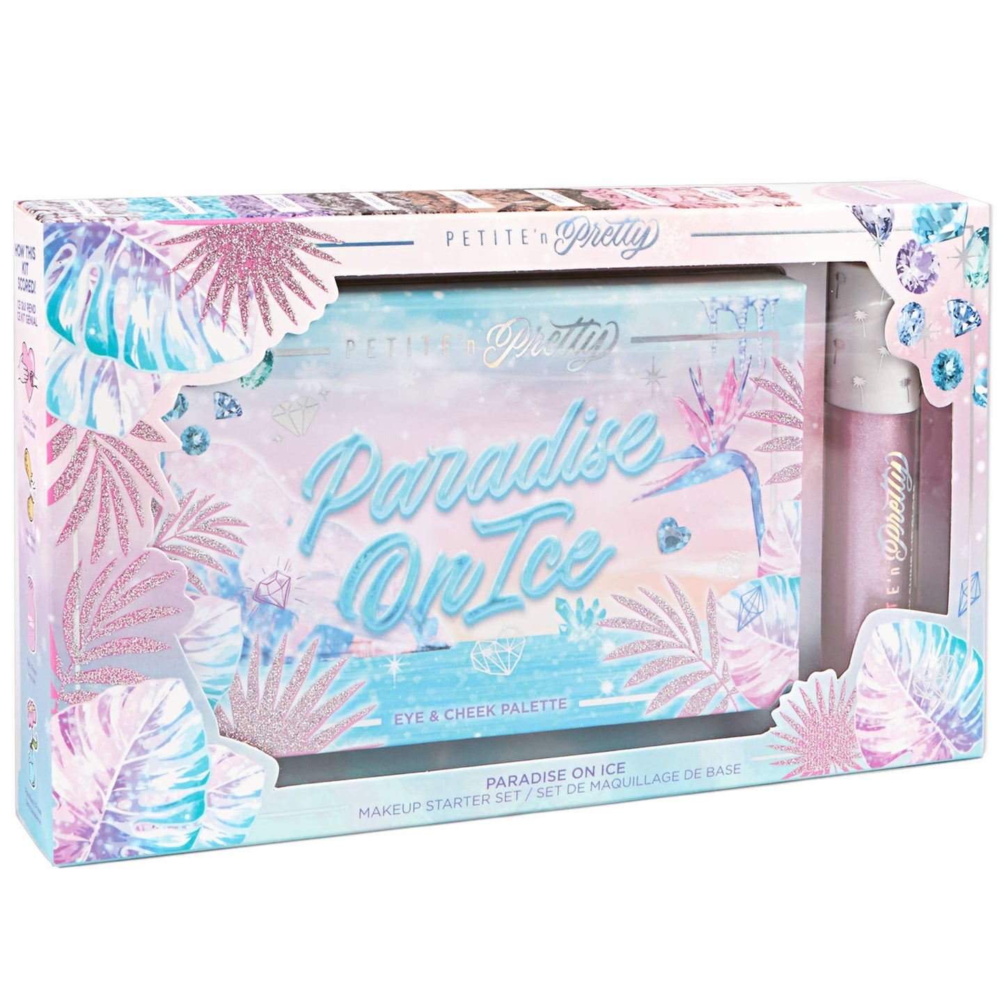 Paradise on Ice eye, cheek & lip
