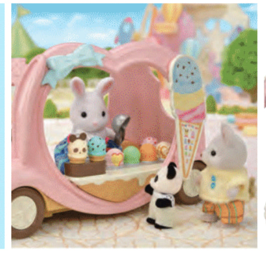 Calico Critters Sweet Treats Ice Cream Van - Einstein's Attic