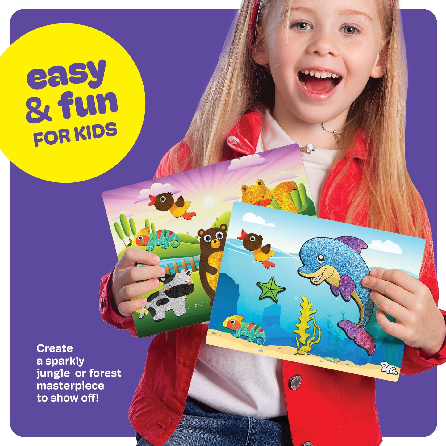 Mess- Free Foil Art Kit for Kids