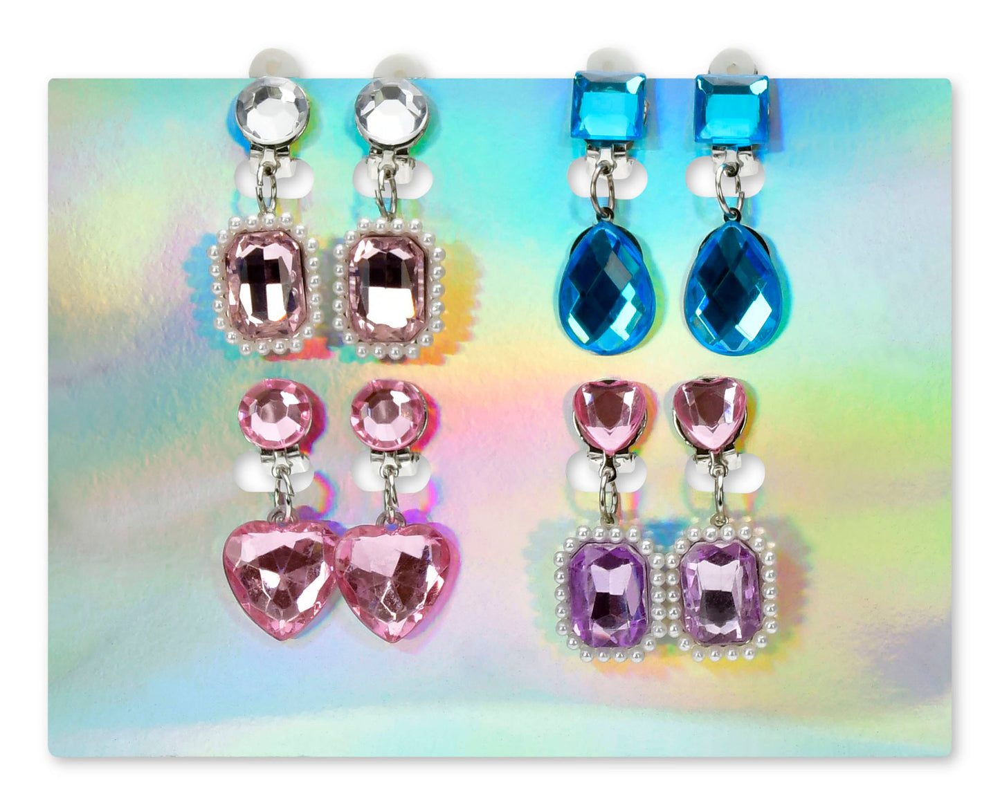 You're A Gem Clip On Earring Set