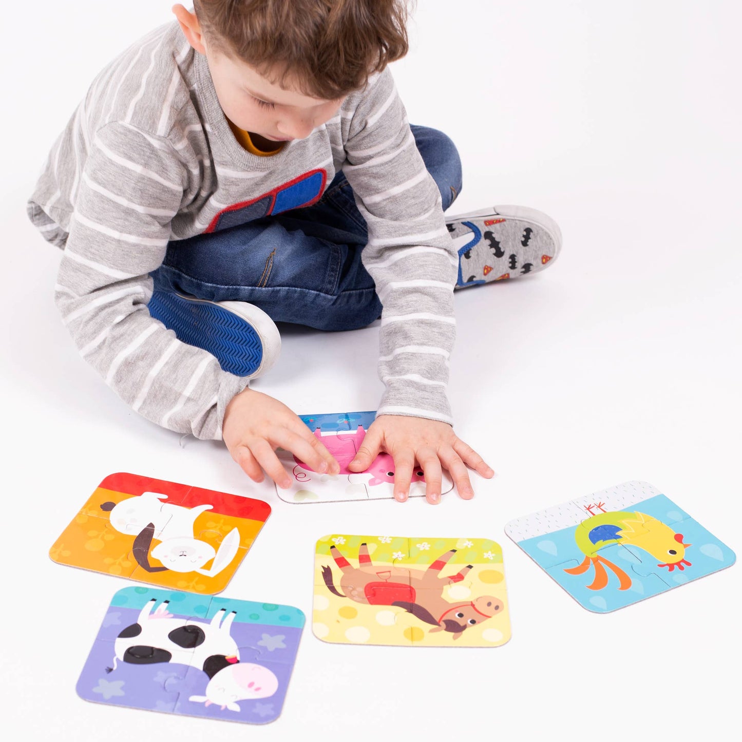 On-the-Go Puzzles Animals for toddlers 2+