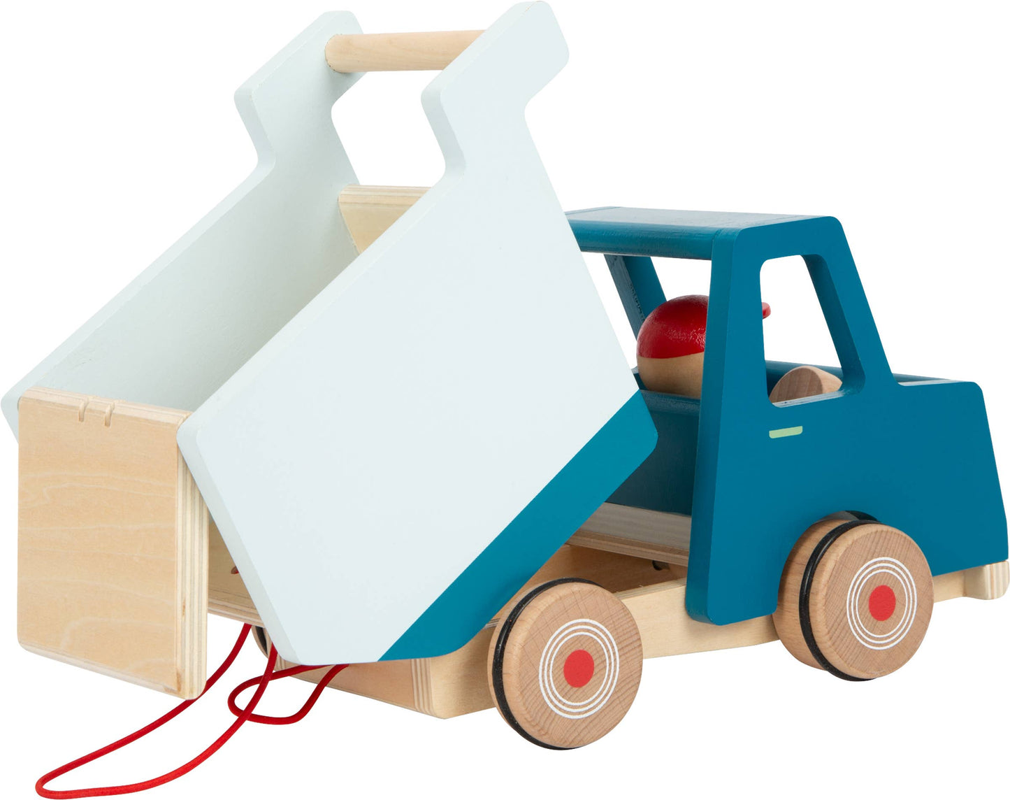 Small Foot Pull-Along Dump Truck