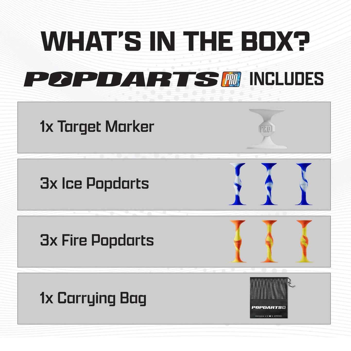 Popdarts Pro Pack (Fire & Ice)