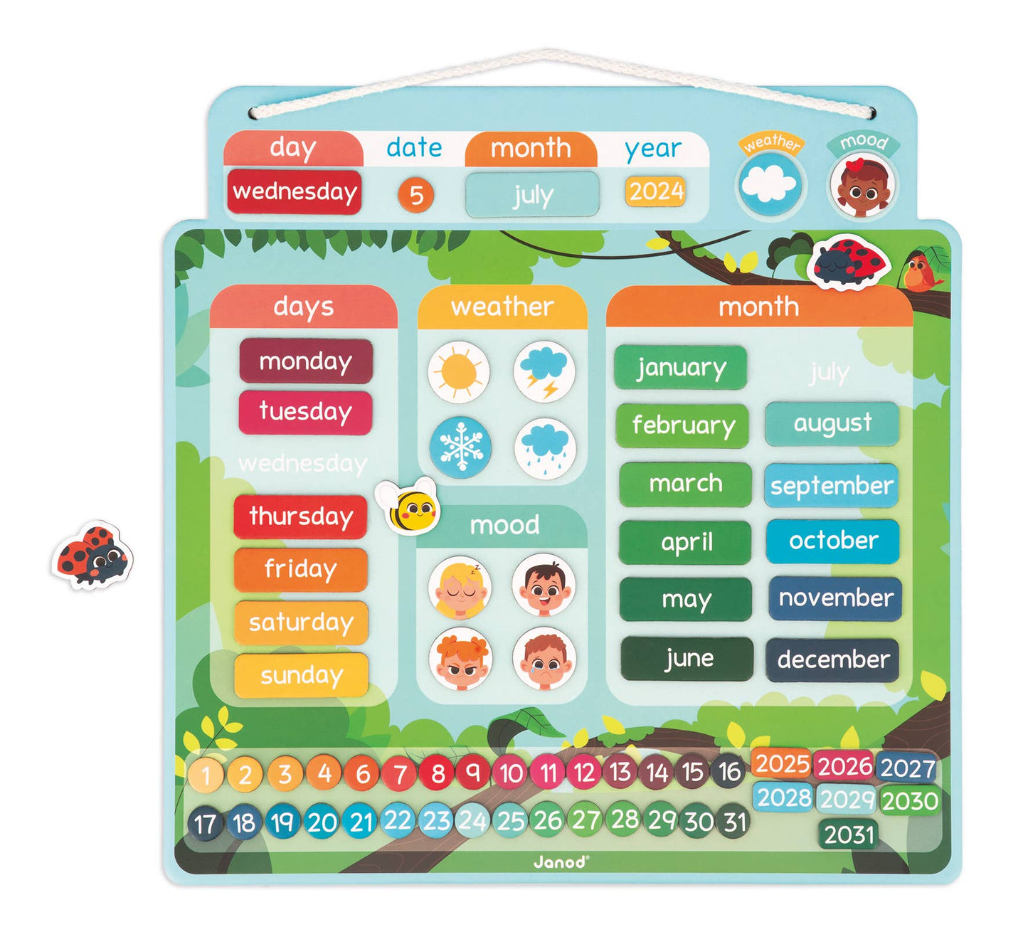 MAGNETIC CALENDAR