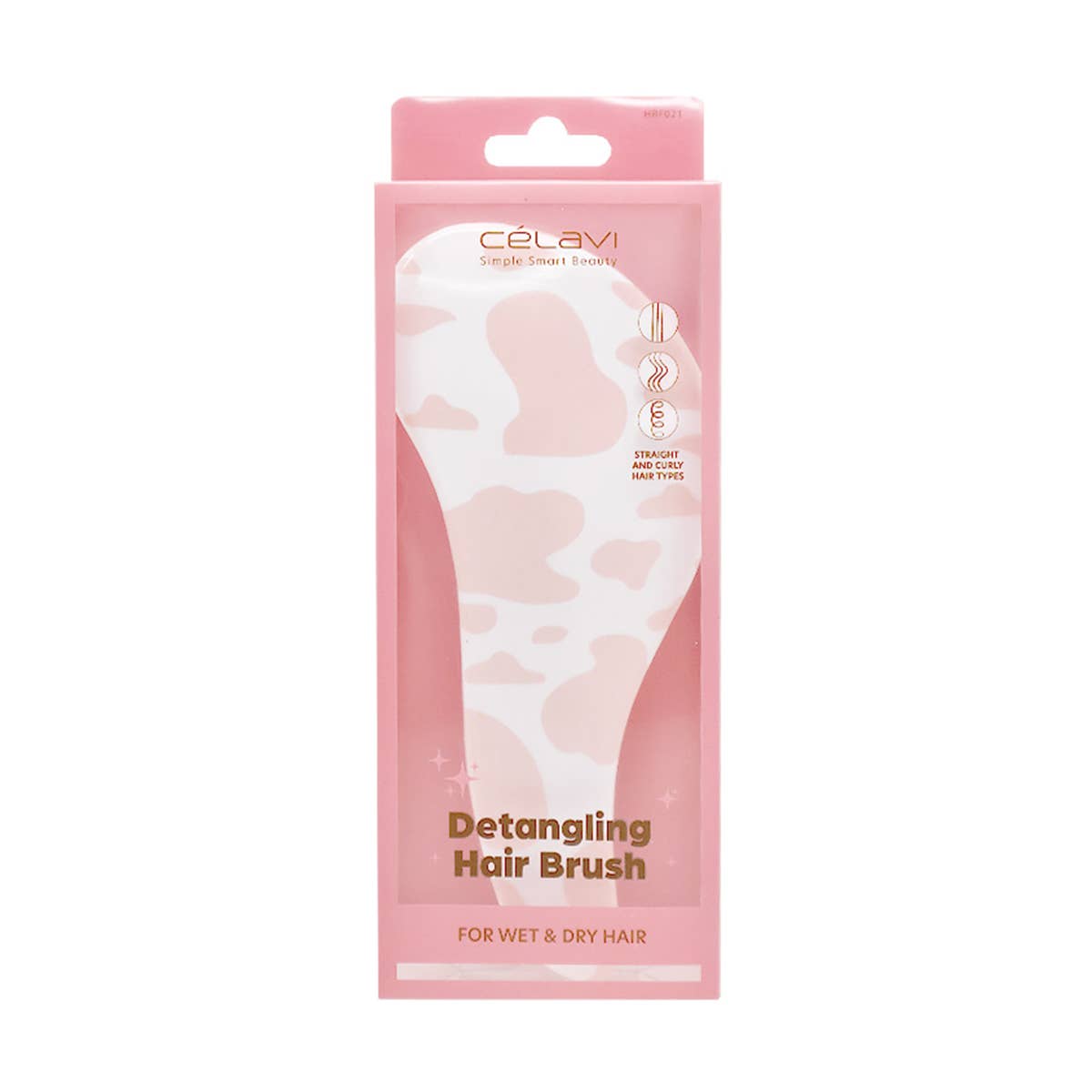 Pink Detangling Hair Brush
