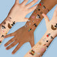 PIRATE TEMPORARY TATTOO  PACK