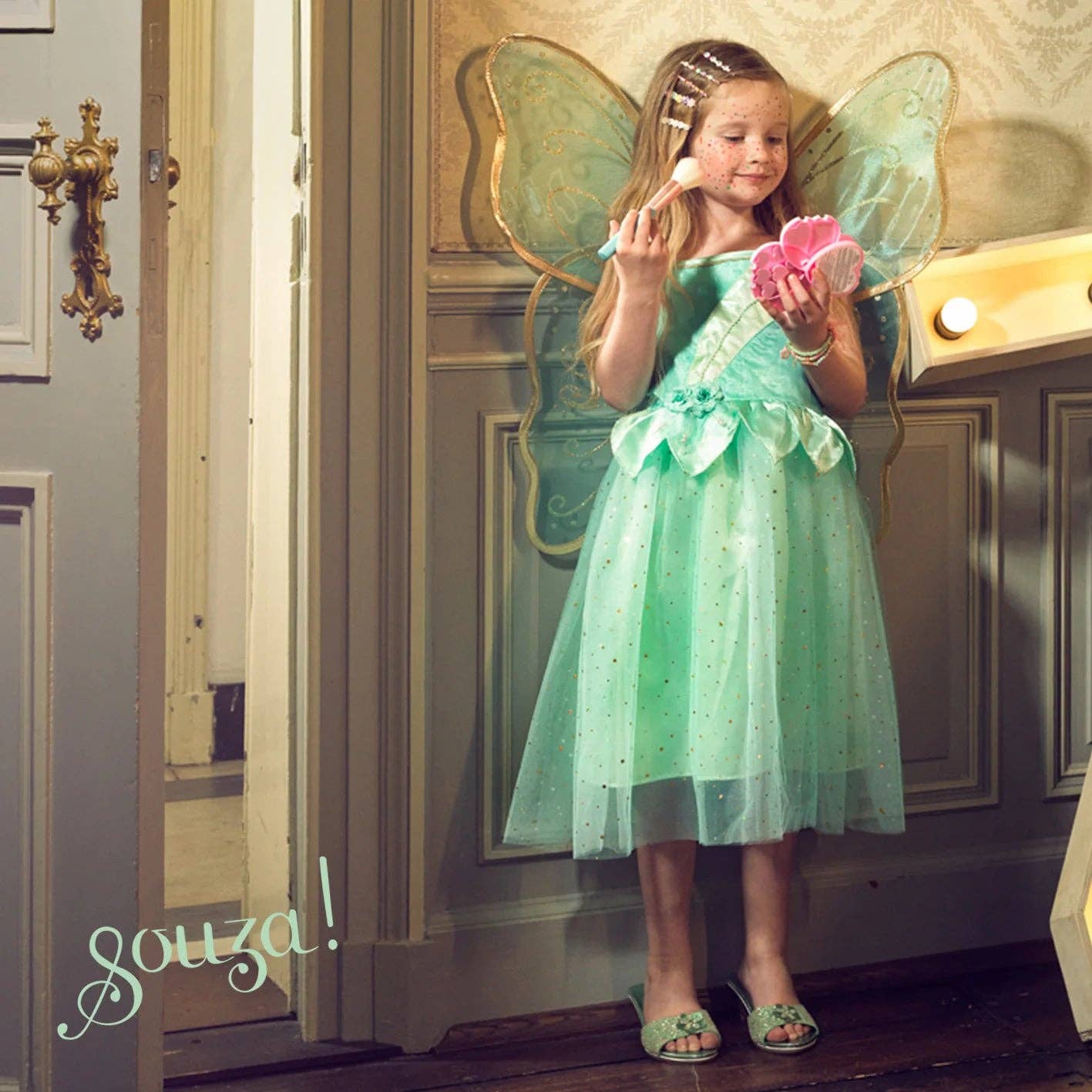 Camille -Dress and Wings Set 5-7y