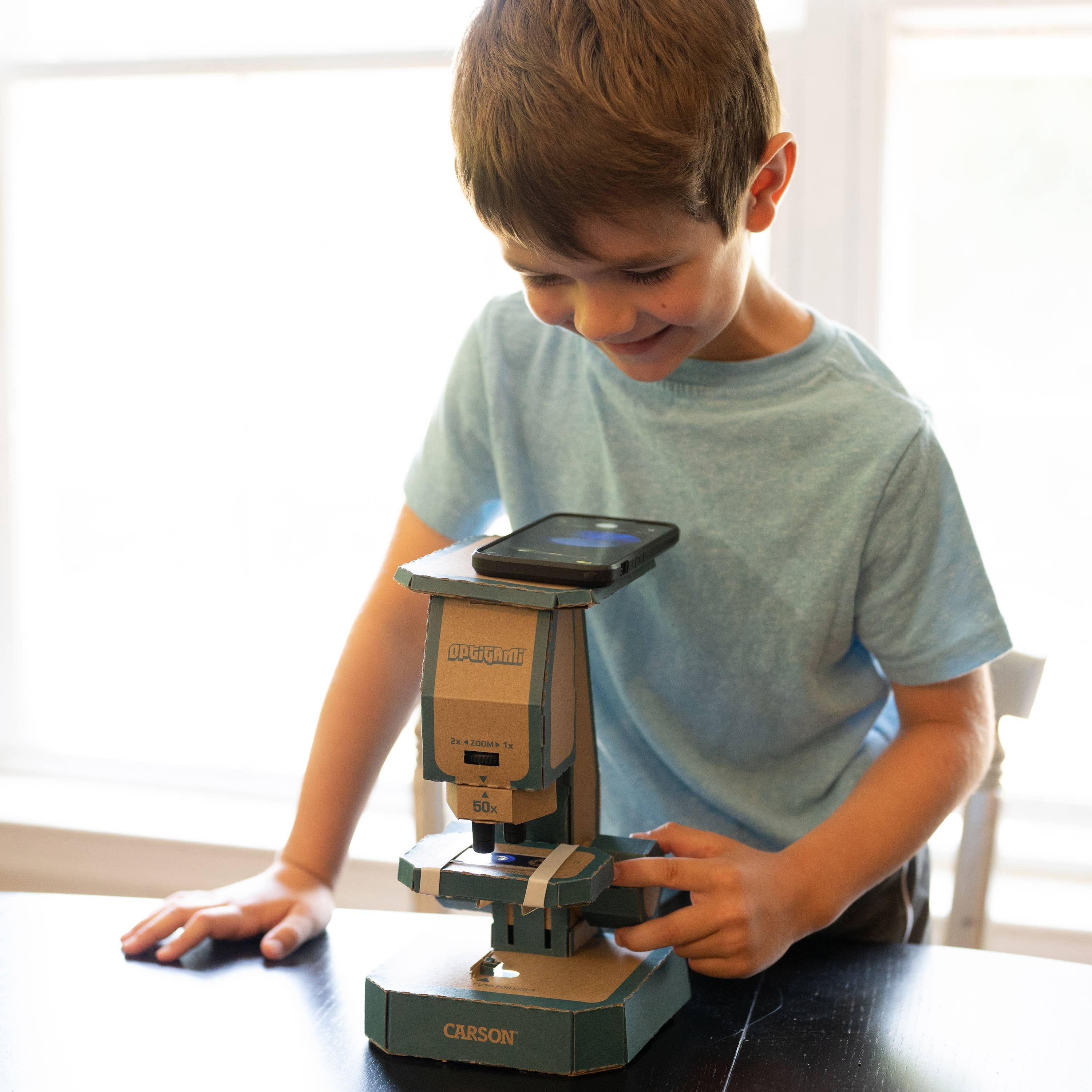 Build Microscope Optigami, Build-Your-Own Microscope