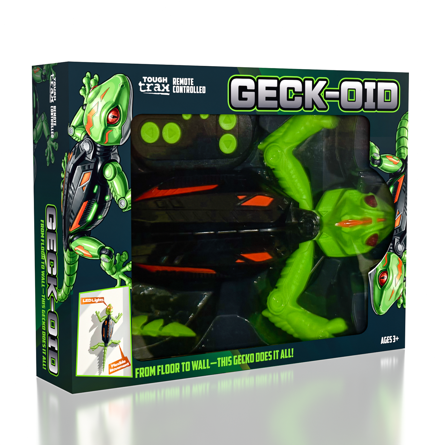 Wall Climbing RC Gecko
