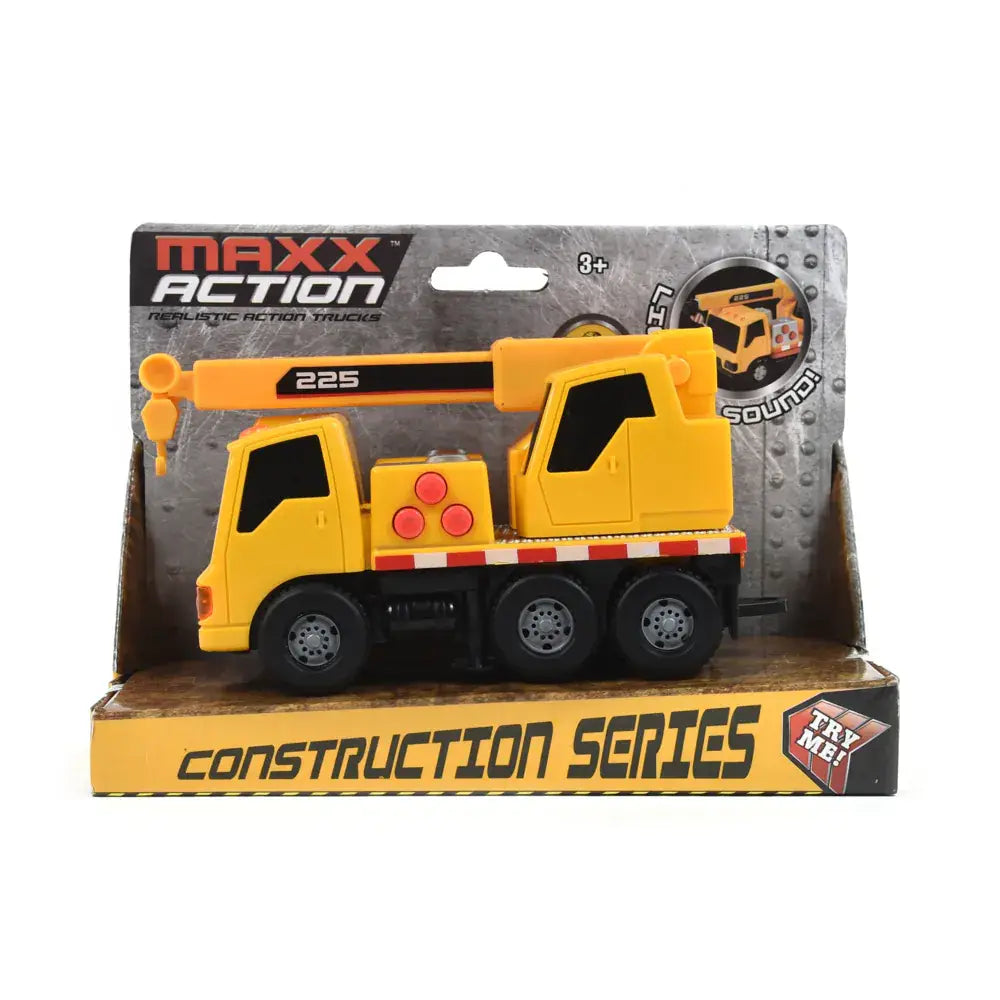 Maxx Action Lights + Sounds Construction Vehicles