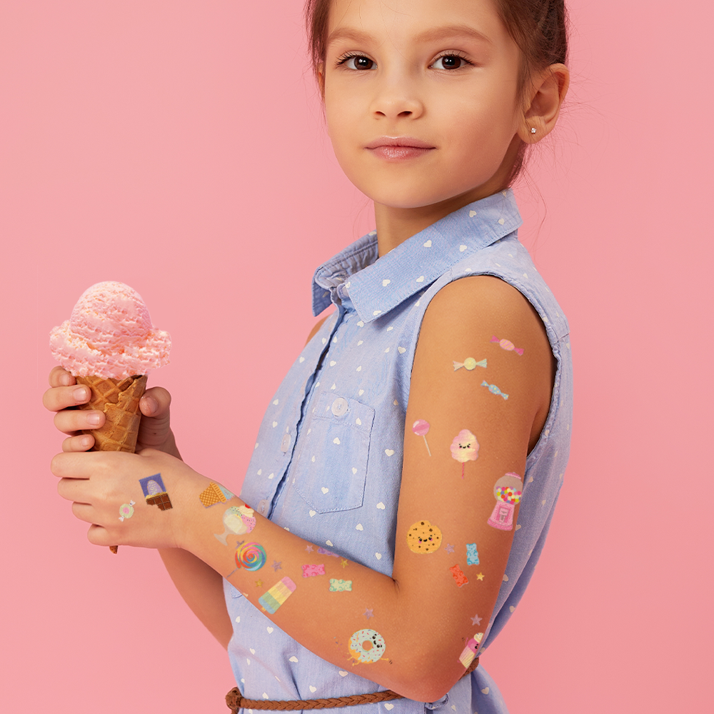 SUGAR RUSH Temporary Tattoo Pack