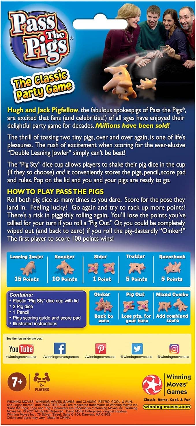 Pass The Pigs® Classic Game