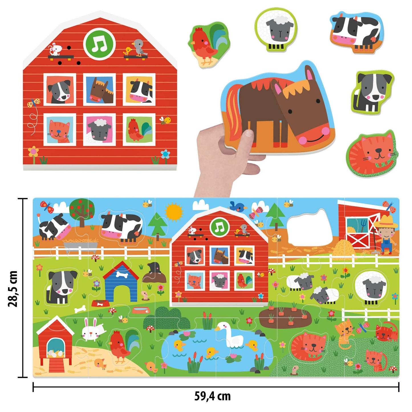 First Animal Sounds Montessori Toddlers