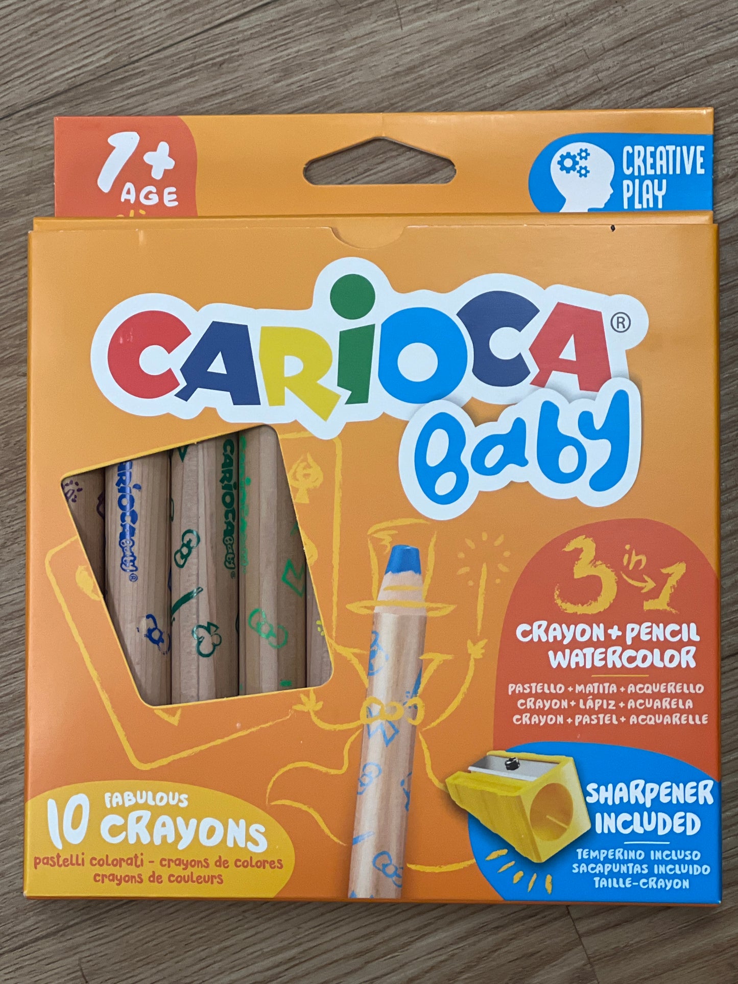 CARIOCA Baby 3 IN 1 Crayons