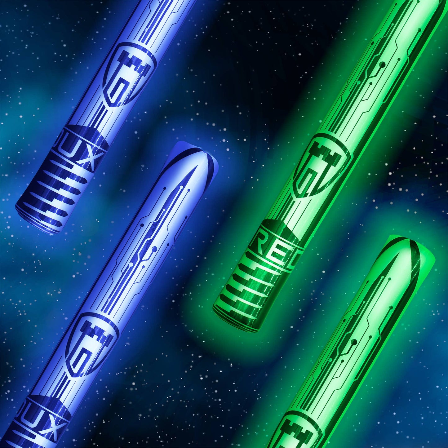 Soft Light Up Foam Toy Swords